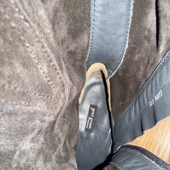 Paul Green Adison Boots Black Suede au 6 / us 8.5 NWOT - Picture 11 of 15